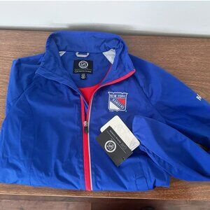 NWT GIII By Carl Banks Womens NHL New York Rangers Hockey Jacket Small